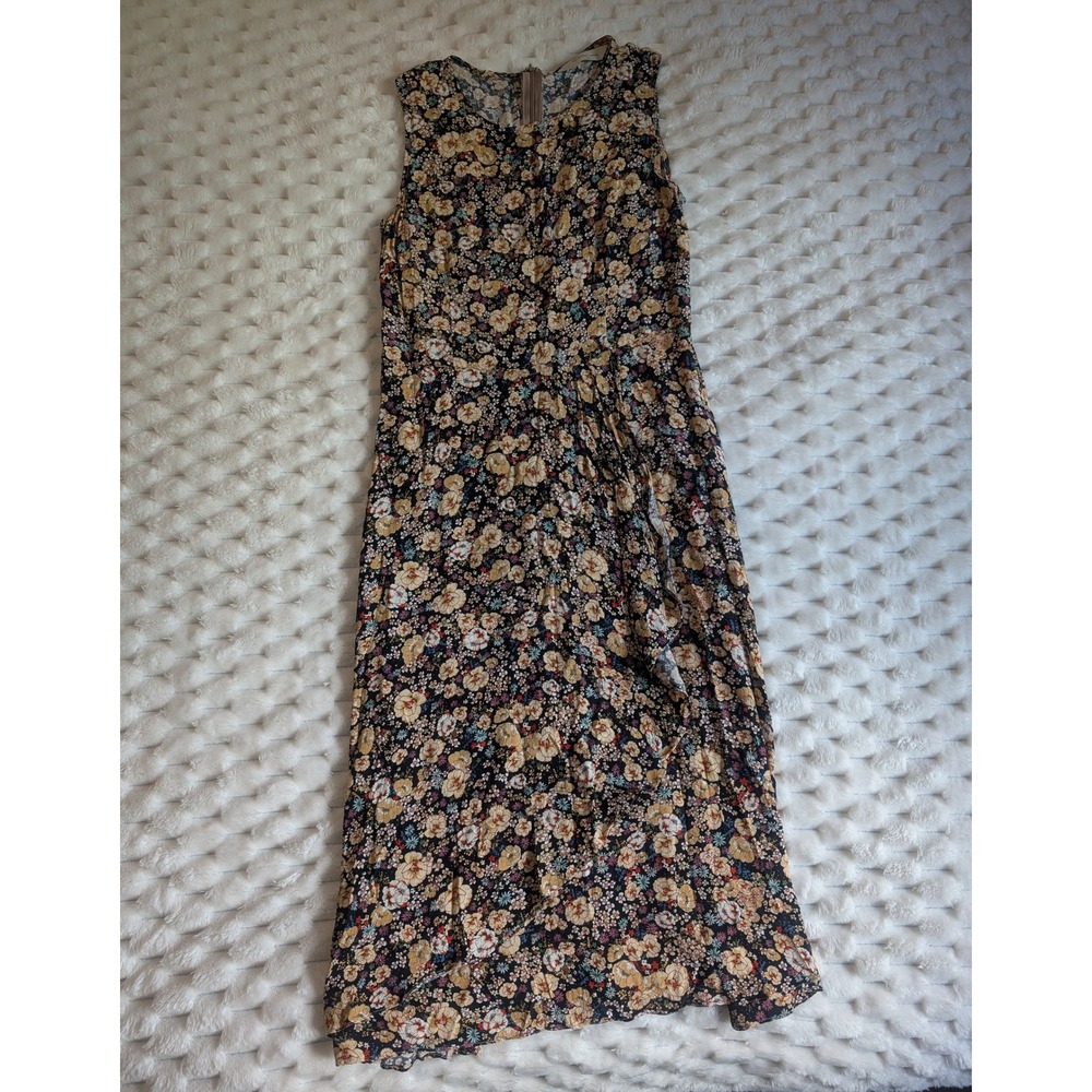 Rustic Clothing Floral Maxi Dress Sleeveless Cottagecore‎ Casual Size 6/8
